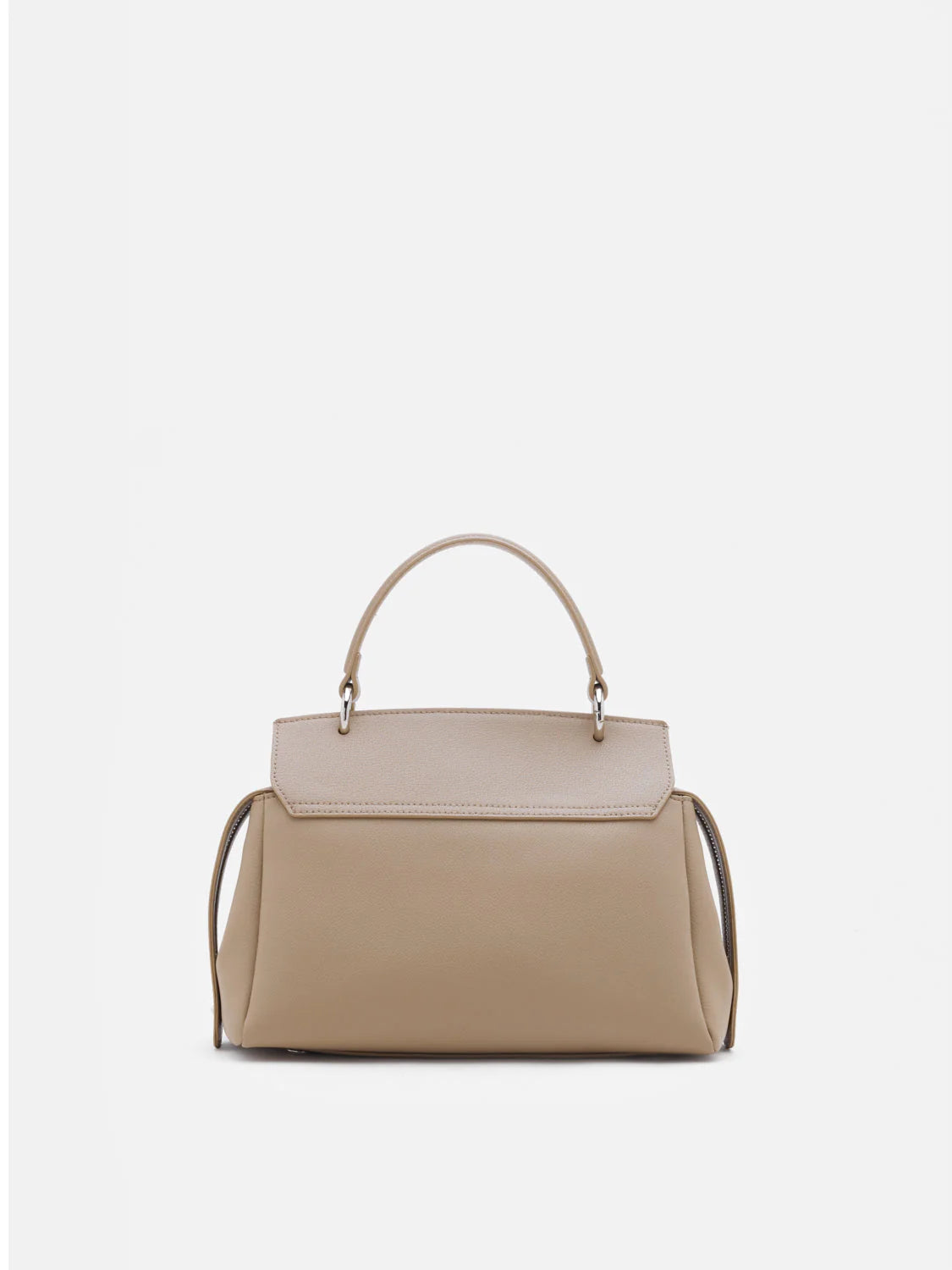 PAZZION, Diana Top Handle Bag, Almond