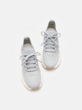PAZZION, Kailani Crystal Embellished Flyknit Sneakers, Grey