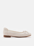 PAZZION, Moxie Square-Toe Ballet Flats, Beige