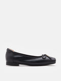PAZZION, Moxie Square-Toe Ballet Flats, Black