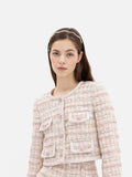 PAZZION, Nicola Diamante Hair Band With Pearls, NoSize
