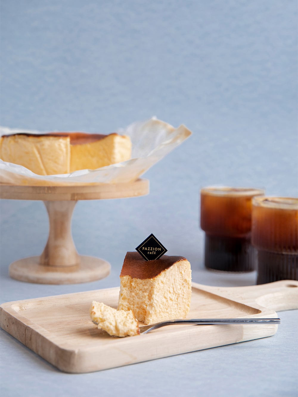 PAZZION Burnt Cheesecake