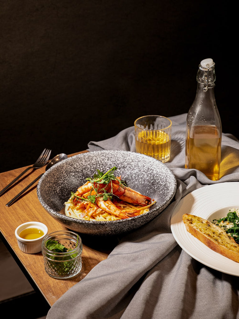 PAZZION Cafe - King Prawn Linguine