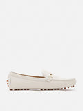 PAZZION, Alara Horsebit Moccasins, Beige