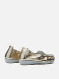 PAZZION, Alexi Crystal Embellished Moccasins, Gold