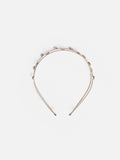 PAZZION, Allegra Diamante Double Hair Band, Gold