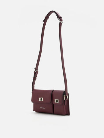 Aviana Double Twist Lock Structured Bag