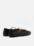 PAZZION, Ayla Round-Toe Mary Janes, Black