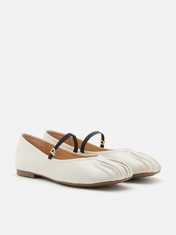 Belle Ruched Mary Janes