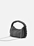 [SALE]Bonnie Braided Denim Shoulder Bag