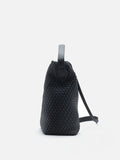 PAZZION, Cara Woven Bag, Black