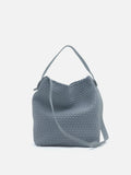 PAZZION, Cara Woven Bag, Grey