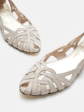 PAZZION, Celina Strappy Flats, White