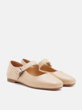 Clarke Leather Buckled MaryJanes