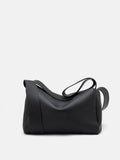 PAZZION, Cressida Boxy Duffel Bag, Black