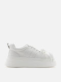 PAZZION, Dana Bow Tie Sneakers, White