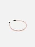 PAZZION, Dara Diamante Hair Band, Pink