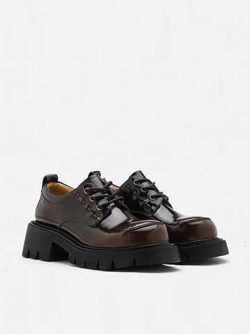 Edythe Chunky Lace-Up Loafers