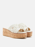 PAZZION, Elmira M.Ori Cage Wedges, Beige