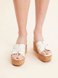 PAZZION, Elmira M.Ori Cage Wedges, Beige