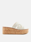 PAZZION, Elmira M.Ori Cage Wedges, Beige