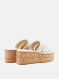 PAZZION, Elmira M.Ori Cage Wedges, Beige