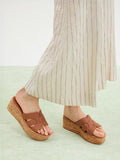 PAZZION, Elmira M.Ori Cage Wedges, Brown