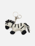 PAZZION, Fallon Hoof & Harmony Keychain, White