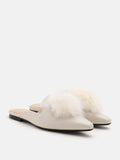 PAZZION, Felicia Loafer Mules, Beige