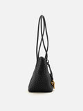 PAZZION, Galivyn Woven Tote, Black