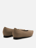 PAZZION, Hadley Flyknit Covered Flats, Camel