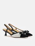 Harlow Pointed Toe Slingback Heels