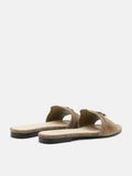 PAZZION, Ines Slides, Khaki