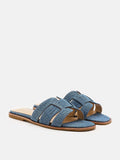 PAZZION, Kaizo Denim Slides, Blue