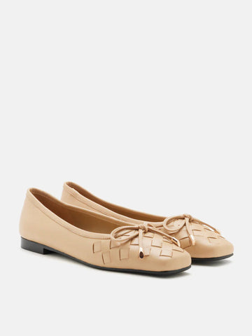 Katelyn Woven Bow Flats