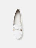 PAZZION, Lavinia Moccasins, White