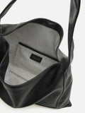 PAZZION, Lucia Slouchy Shoulder Bag, Black