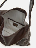 PAZZION, Lucia Slouchy Shoulder Bag, Brown
