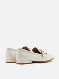 PAZZION, Marcel Classic Buckle Loafers, Beige
