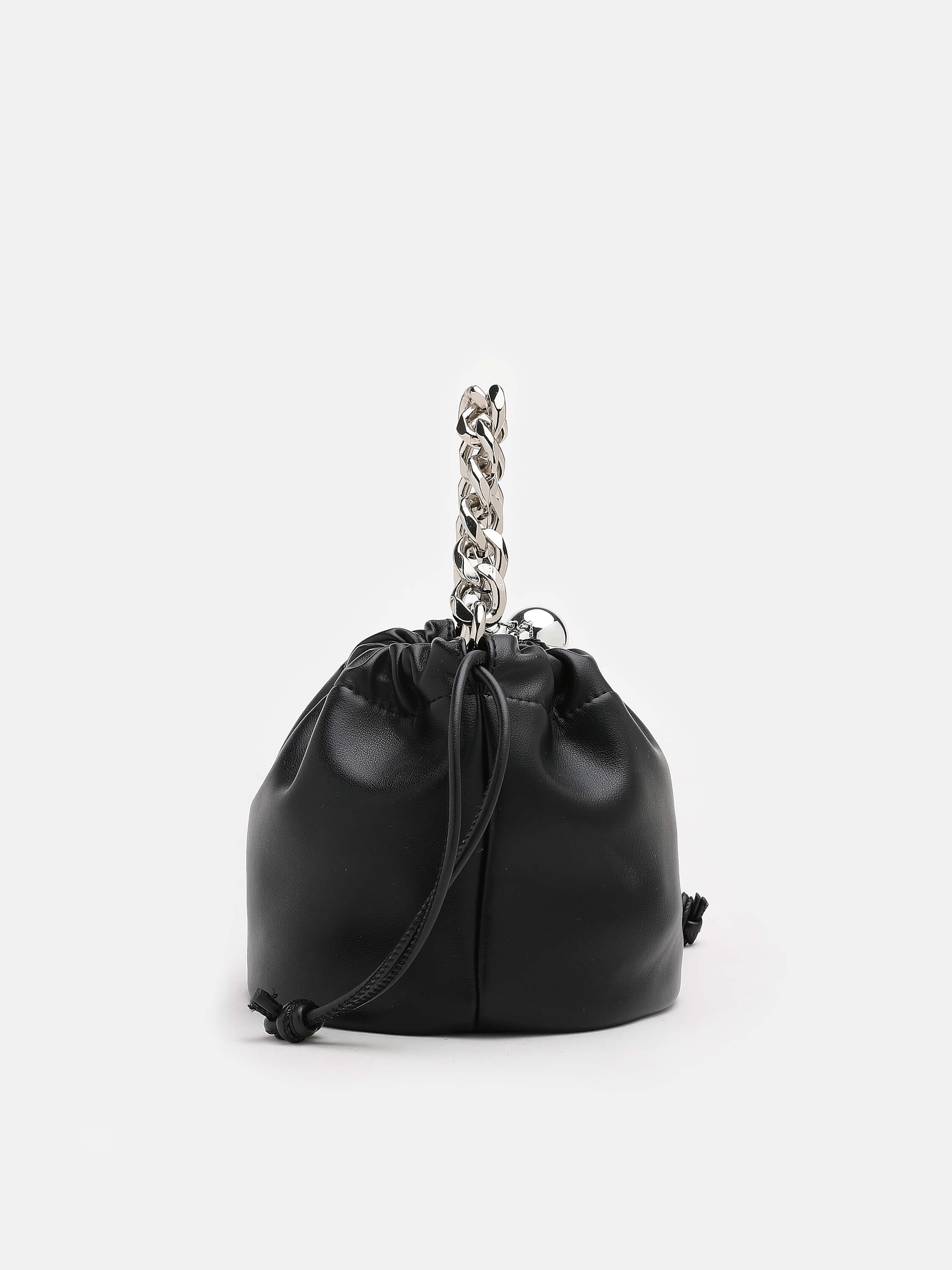 PAZZION, Mavrix Chained Bag, Black