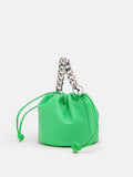 PAZZION, Mavrix Chained Bag, Green