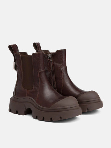 Natalya Leather Ankle Boots