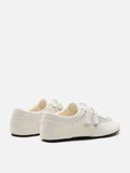 PAZZION, Noralyn Double Velcro Strap Sneakers, White