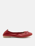 PAZZION, Nova Bow Covered Flats, Red