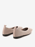 PAZZION, Oceane Flyknit Covered Flats, Almond