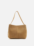 PAZZION, Perylisse Leather Bag, Almond