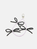 Petra Beaded Bows Keychain