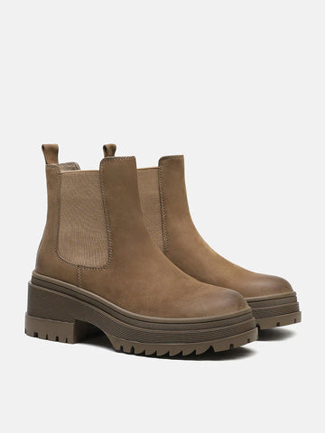 Petra Leather Ankle Boots
