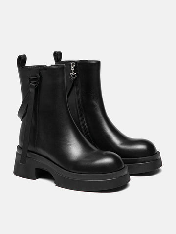 Rota Leather Ankle Boots