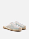 PAZZION, Saline Espadrille Mules, Beige